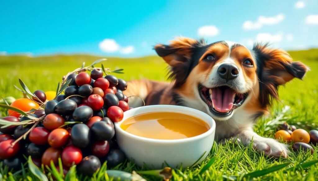 benefits of olive oil for dogs