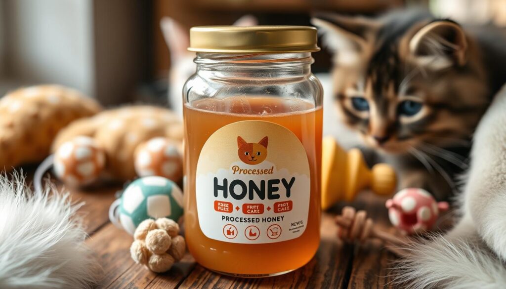 processed honey for cats