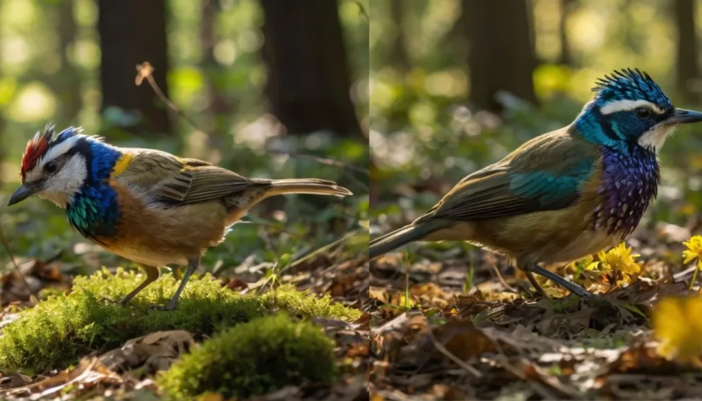 Crested Woodland Bird