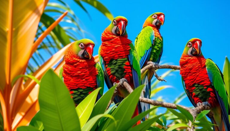 Eclectus Parrots