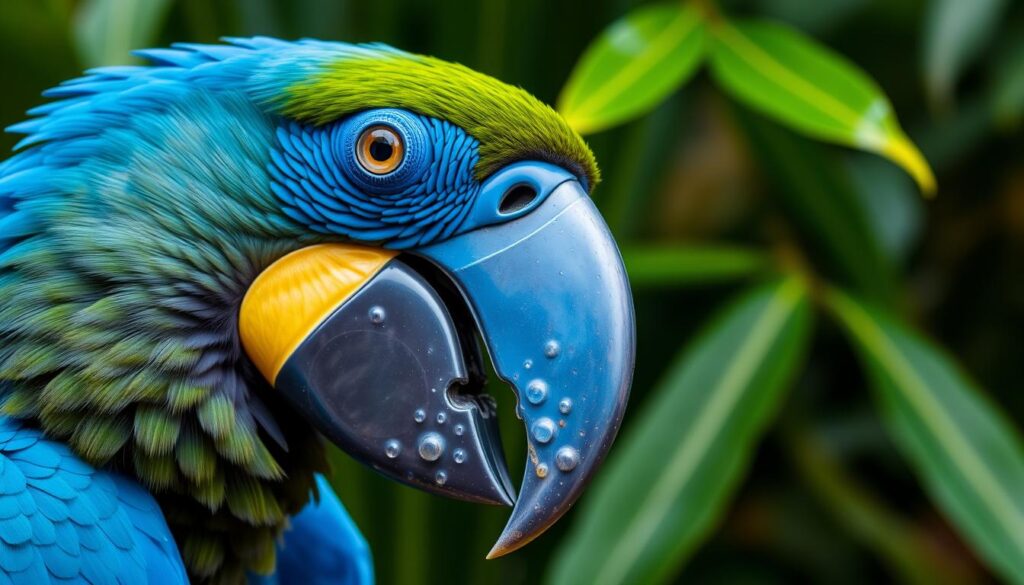 Hyacinth Macaw's Beak