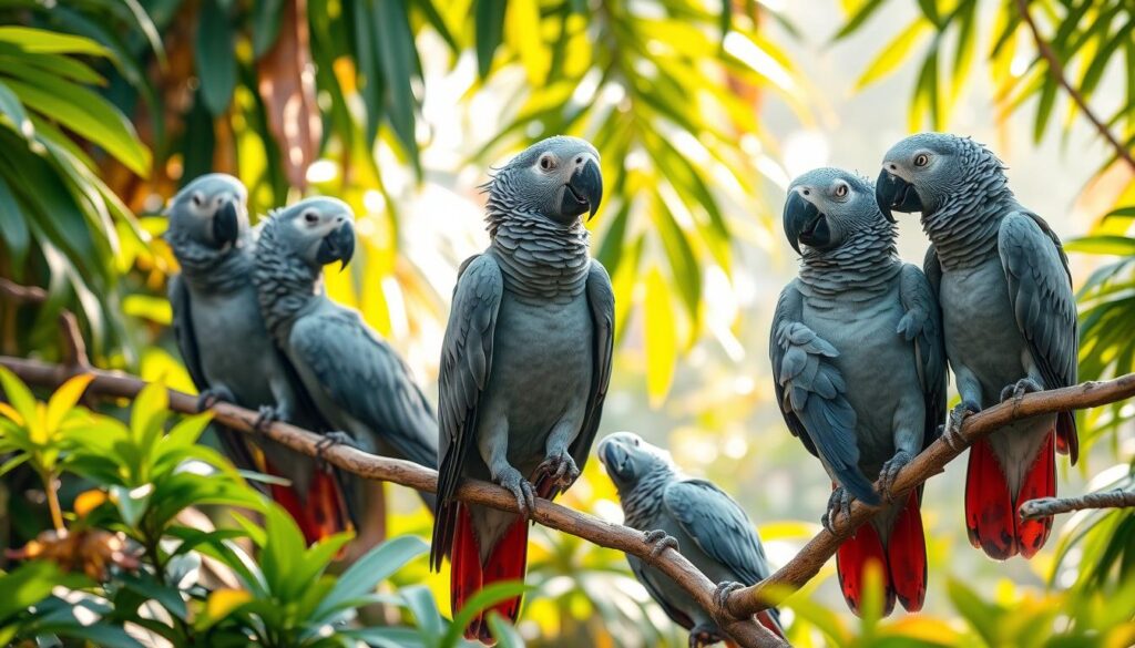 parrot socialization