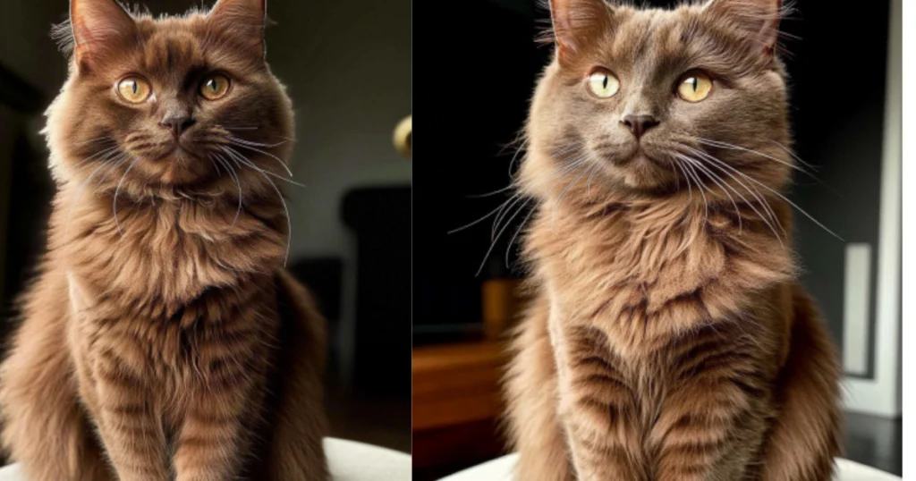 Brown ragdoll cat