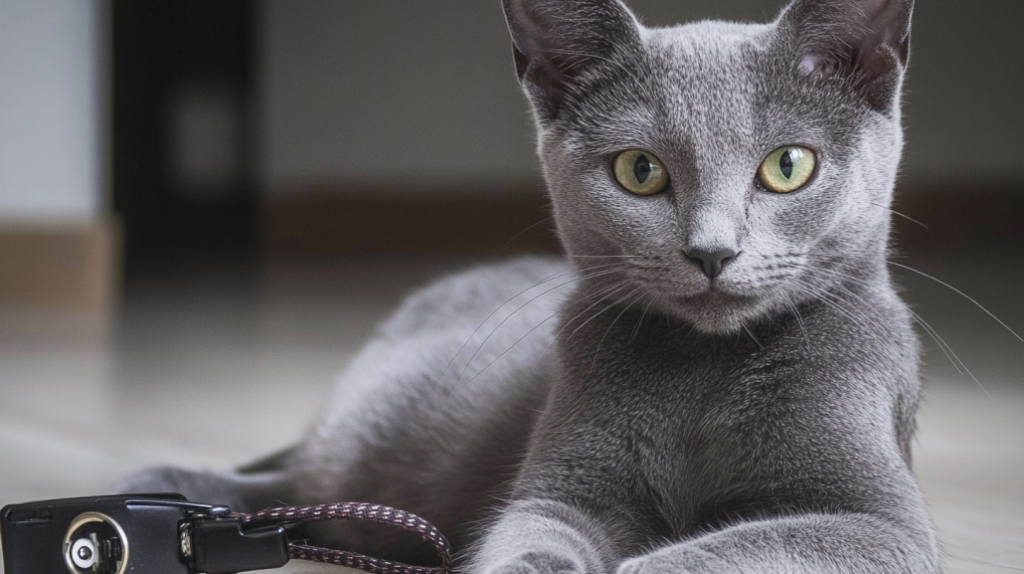 Russian Blue Cat