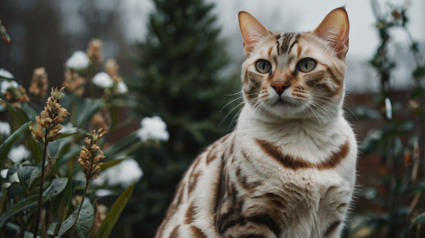 Snow Bengal Cat