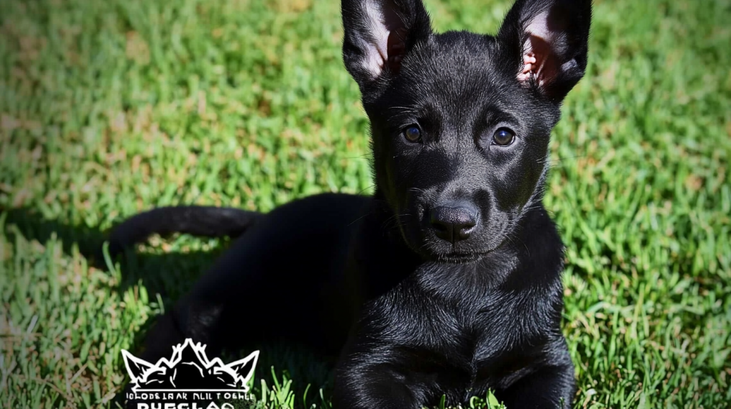 Black Belgian Malinois Puppy