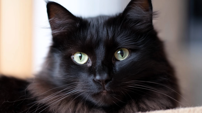 black ragdoll cat