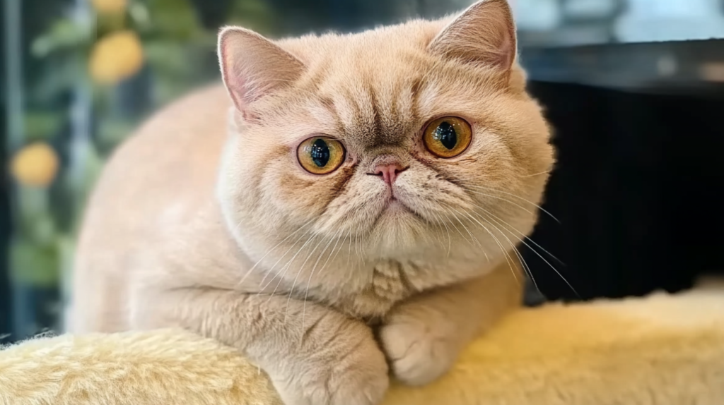 exotic shorthair cat