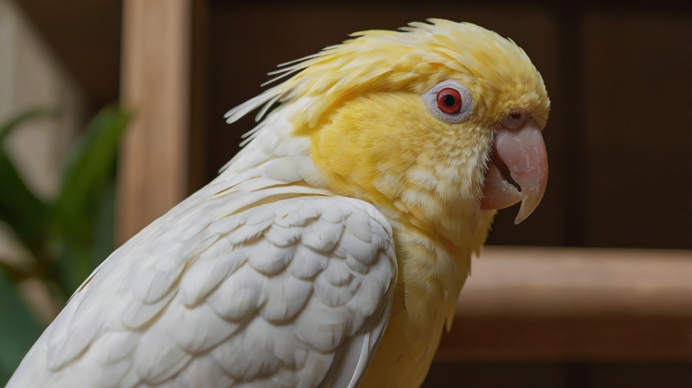 Lutino Pearl Cockatiel