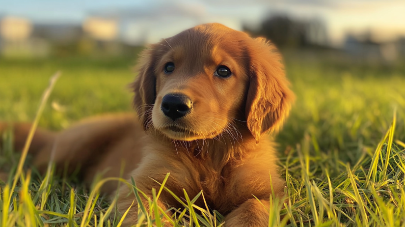 Red Golden Retriever Puppy