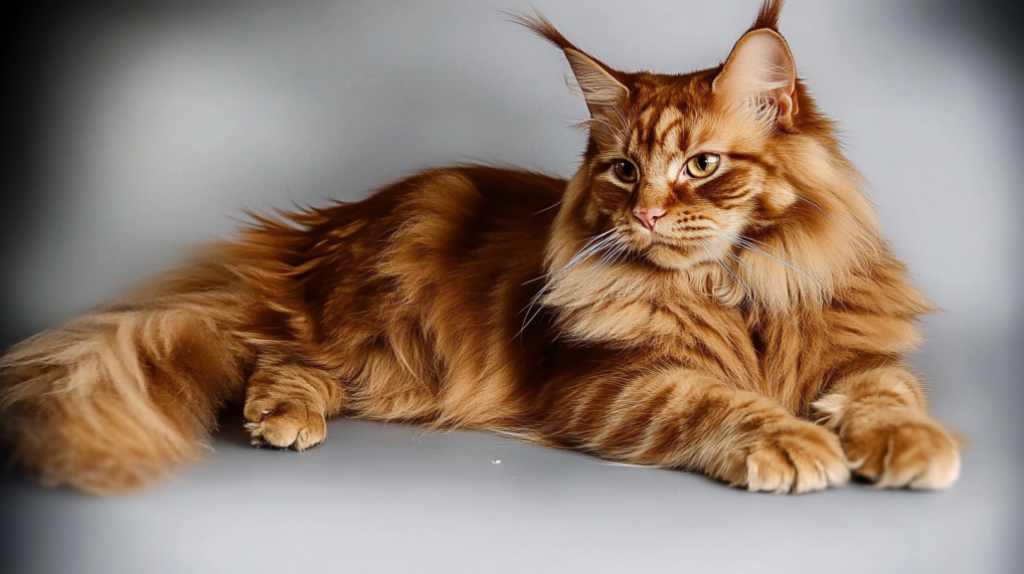 red maine coon