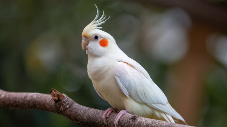 Whiteface Lutino Cockatiel